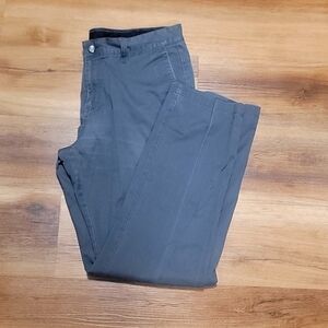 Grey volcom men's trousers